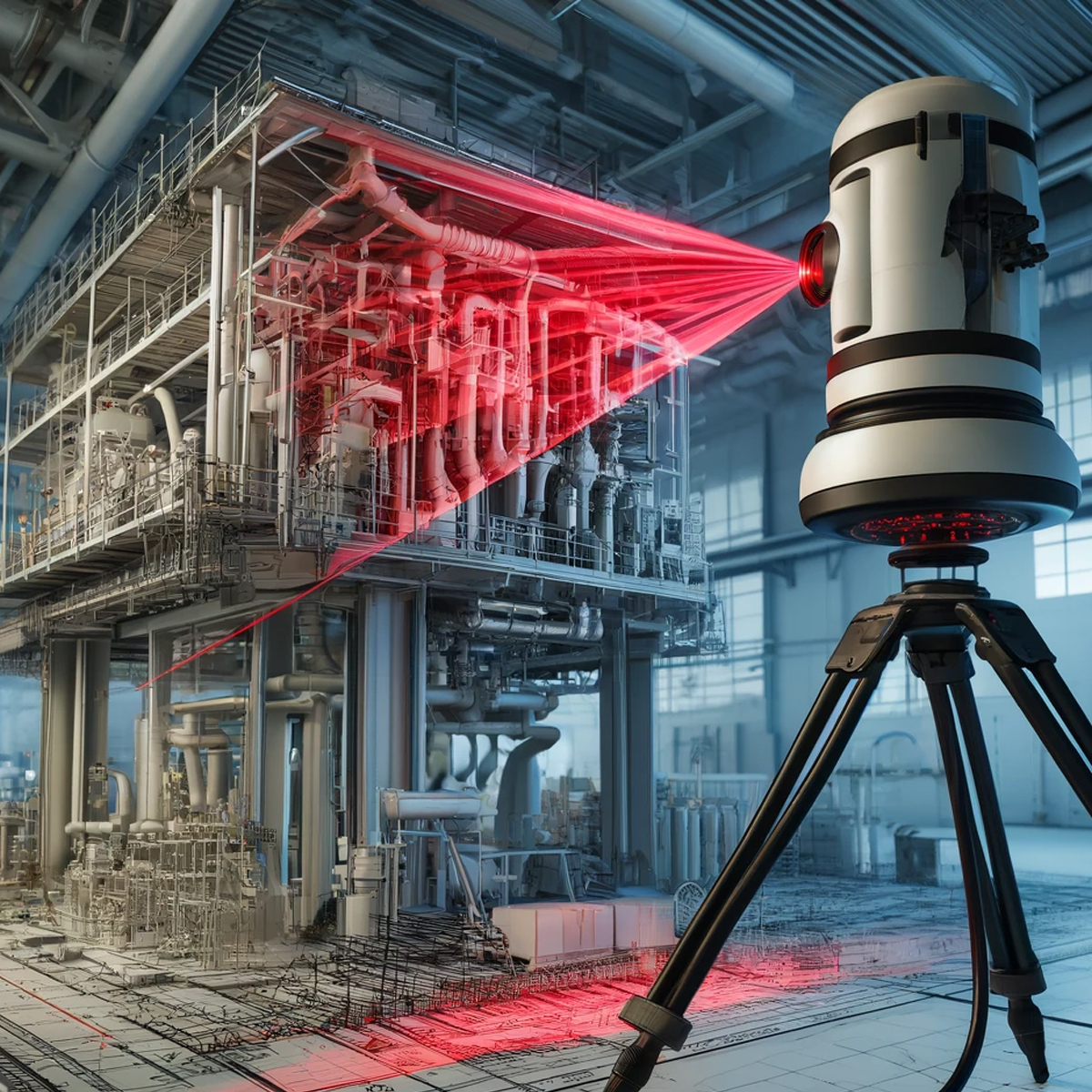 3D Laser Scanning Image